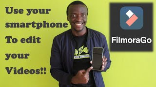 How To Edit Videos On Your Android Smartphone Using Filmora Go app [upl. by Leland802]