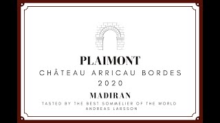 Plaimont  Château Arricau Bordes 2020  Madiran [upl. by Avrit]