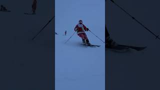 Santa ski day at Alyeska Resort alyeska alaska santaskifree [upl. by Chancey]