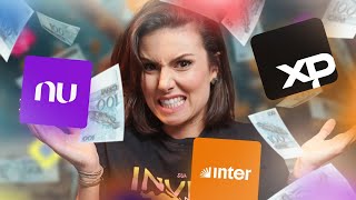 Nubank Inter ou XP I Onde investir seu dinheiro [upl. by Ivan]