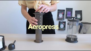 How I Make A Cappuccino Using The Aeropress [upl. by Waki]