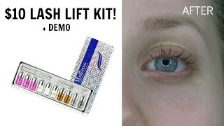 WOW 10 LASH LIFTPERM KIT  DEMO  XOXOEmily [upl. by Toor618]