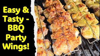 The secret to easy cooking awesome party wings [upl. by Adniled699]