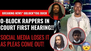 Breaking News Muwop amp OBlock Rappers In Court for First Time After Being Hit With A RICO Case [upl. by Yenobe]