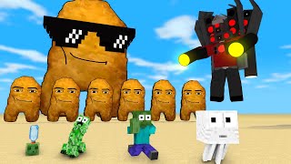 Minecraft Mobs  Gegagedigedagedago vs TITAN  Minecraft Animation [upl. by Urbain962]