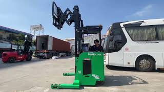 Xe Nâng Điện Lithium Reach Truck 16 Tấn Dành Cho Kệ Double Deep  Xenanglithiumvn [upl. by Ahsen]