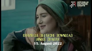 TOP 40 Offizielle Deutsche Download Single Charts  15 August 2022 [upl. by Rihaz]