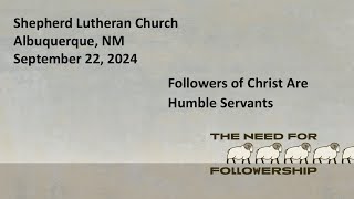 The Need for Followership  Followers of Christ Are Humble Servants [upl. by Herwig]