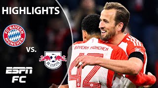 🙌 Kane came to PLAY 🙌 Bayern Munich vs RB Leipzig  Bundesliga Highlights  ESPN FC [upl. by Priscella943]