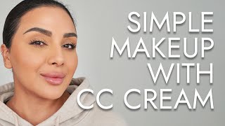 SIMPLE MAKEUP TUTORIAL WITH CC CREAM  NINA UBHI [upl. by Clotilda]