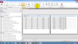 Access 2010 fürs Büro Part 35 Bericht erstellen und für Ausdruck anpassen [upl. by Teagan]