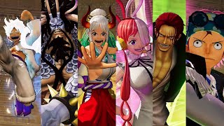 One Piece Pirate Warriors 4  All Season Pass 2 DLC Characters Moveset So far [upl. by Liuka]