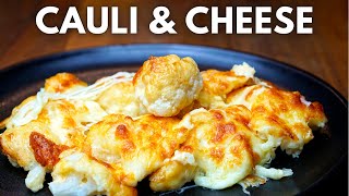 Baked Cauliflower Cheese  Easy recipe without Cream or Roux [upl. by Antonetta559]