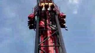 Double Shot Ride at Rye Playland in Westchester County NY [upl. by Noivaz]