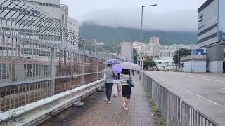 WALKING TOUR AT KENT ROAD EXIT B KOWLOON TONG 4K HONG KONG [upl. by Drew]