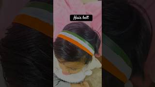 Hair belt making tiranga republicdaycraftideas [upl. by Madson]