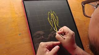 How To Pinstripe Simple Pinstriping Design 21 [upl. by Anomahs370]