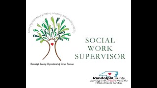 DSS Social Work Supervisor [upl. by Alliuqat]