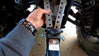 Home Made ATV Hitch [upl. by Llednar]