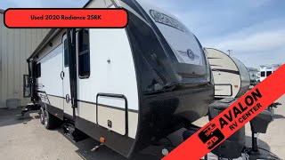 USED 2020 Cruiser Radiance 25RK Travel Trailer Walk Through  Medina [upl. by Yelssew]