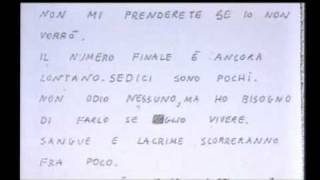 lettera anonima mostro di firenze [upl. by Cida444]