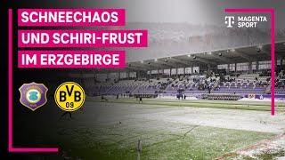 FC Erzgebirge Aue  Borussia Dortmund II Highlights mit LiveKommentar  3 Liga  MAGENTA SPORT [upl. by Harod]