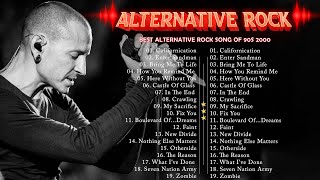 Alternative Rock Greatest Hits  Linkin Park Green Day Evanescence Coldplay Metallica [upl. by Amluz]