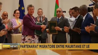 Mauritanie  210 millions deuros de lUE contre limmigration clandestine [upl. by Ahsiakal]