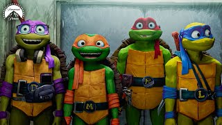 The Turtles Being Teenagers in TMNT Mutant Mayhem  Paramount Movies [upl. by Jabon279]