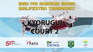 2023 Pan American Games Qualification TournamenT  DAY 1  COURT 2 [upl. by Edyaw440]