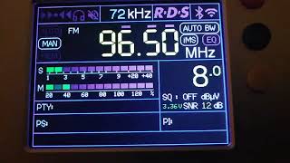 965 MHz  SWR3 Waldenburg Württemberg received in Starachowice in tropo duct 838 km [upl. by Ayenat]