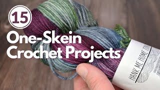 15 ONESKEIN Project Ideas For Your Size 2 Specialty Yarns [upl. by Feld43]