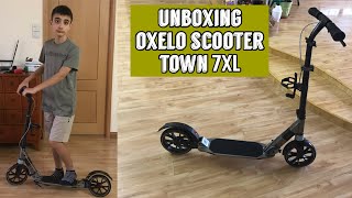 Unboxing Oxelo Scooter Town 7XL [upl. by Priebe]