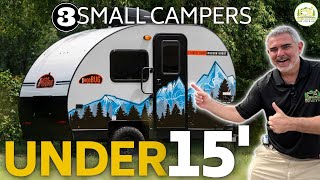 3 Small Campers Under 15  2024 Models [upl. by Sair]