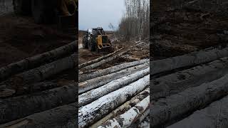 John Deere skidder [upl. by Enivid]