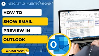 How to Show Email Preview in Outlook  Why Outlook Not Showing Previews [upl. by Bowlds45]