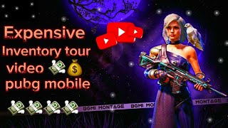 most expensive inventory tour video MYTHIC FASHION pubg mobile video [upl. by Power]