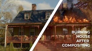 Burning House  Compositing [upl. by Ardra]