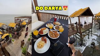 Do Darya ka view aur HiTea Buffet 😍  Buffet mein 40 items mujood😲 [upl. by Lorenza]