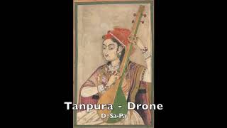 Tanpura Drone D  SaPa  तानपुरा  दूसरा सफ़ेद  साप  Meditation amp Practice [upl. by Buddie52]