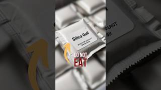 DO NOT EAT  SILICA GEL  SCIENTIFIC FACTS AND INFORMATION [upl. by Pfaff773]