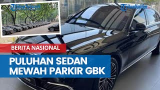 Istana Bantah Puluhan Sedan Mewah yang Parkir GBK akan Dibagikan kepada Para Menteri Prabowo [upl. by Nnairak]