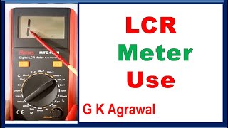 LCR Meter to measure inductor capacitor amp resistor value [upl. by Akina518]