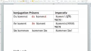 Lesson 24th • A1 German Language Course • জার্মান ভাষা শিক্ষা • A1 Full Course • [upl. by Bozovich892]