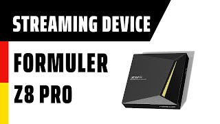 Streaming Device Formuler Z8 Pro  Deutsch [upl. by Esch]