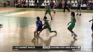 Le Cannet RMU13 vs Cagnes sur mer RMU13 05102024 [upl. by Uta]