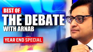 Best Of The Debate With Arnab Goswami From 2020  Highlights From The Biggest Primetime Show [upl. by Haelat]