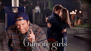 Luke KissBlocks Jess and Rory  Gilmore Girls [upl. by Ytsirhk]