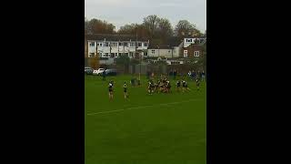 Great tackle then dragging the 9 around like a puppet rugby sport shorts [upl. by Araik]