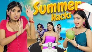 9 Life Saving Summer Hacks  Indians During Summer  Anaysa [upl. by Ajram]